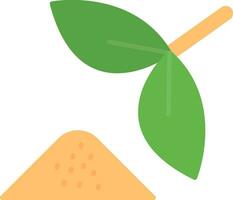 Herbal Flat Icon vector