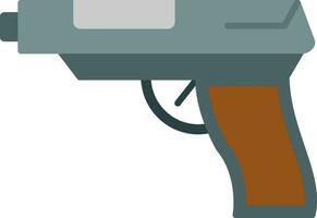 Revolver Flat Icon vector