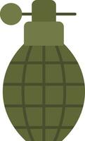 Grenade Flat Icon vector