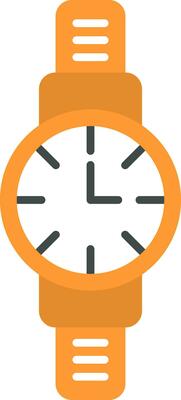 Wristwatch Flat Icon