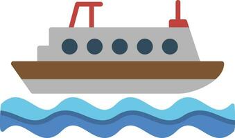 Cruiser Flat Icon vector