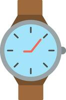 Casual Watch Flat Icon vector