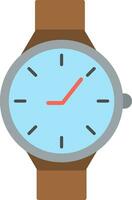 casual reloj plano icono vector