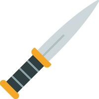 Dagger Flat Icon vector