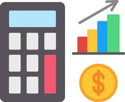 Accounting Flat Icon vector