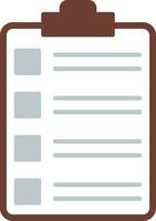 Tasks Flat Icon vector