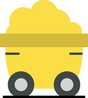 Wagon Flat Icon vector