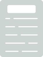 Contract Flat Icon vector