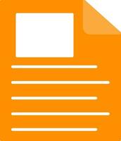 File Flat Icon vector