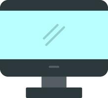 Monitor Flat Icon vector