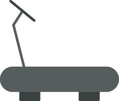 Treadmill Flat Icon vector