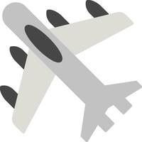 Jet Plane Flat Icon vector