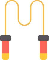 Skipping Rope Flat Icon vector