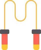 Skipping Rope Flat Icon vector