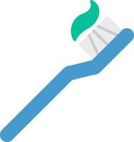 Toothbrush Flat Icon vector