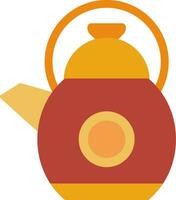 Kettle Flat Icon vector