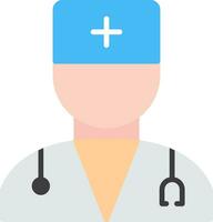 Doctor Flat Icon vector