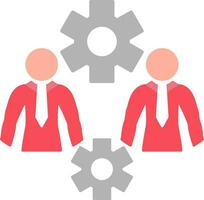 Business People Flat Icon vector