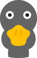 Duck Flat Icon vector