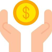 Charity Flat Icon vector