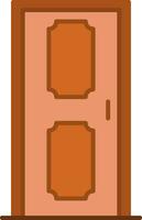 Door Flat Icon vector