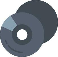 Compact Disk Flat Icon vector