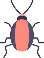 Cockroach Flat Icon vector