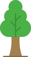 Tree Flat Icon vector