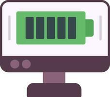 Battery Flat Icon vector