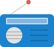 Radio Flat Icon vector