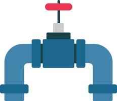 Pipes Flat Icon vector