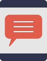 Communication Flat Icon vector