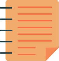 Task Flat Icon vector