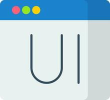 Ui Flat Icon vector