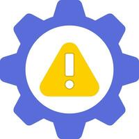 Risk Management Flat Icon vector