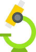 Microscope Flat Icon vector