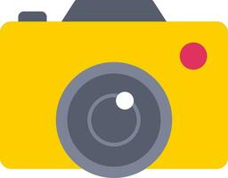 Digital Camera Flat Icon vector