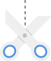 Scissor Flat Icon vector