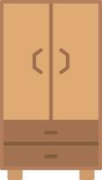 Cupboard Flat Icon vector