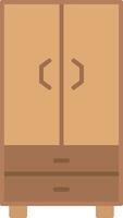 Cupboard Flat Icon vector