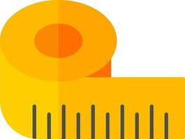 Ruler Flat Icon vector