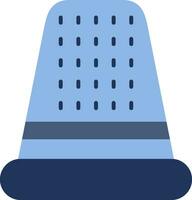 Thimble Flat Icon vector