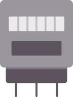 Electric Counter Flat Icon vector