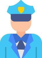 Police Flat Icon vector