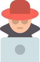 Fraud Flat Icon vector