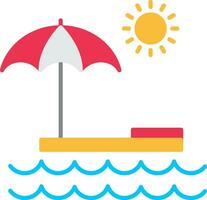 Summer Flat Icon vector