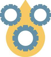 Lubricant Flat Icon vector