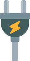 Plug Flat Icon vector