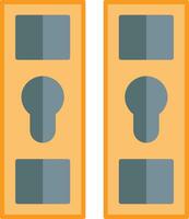 Locker Flat Icon vector