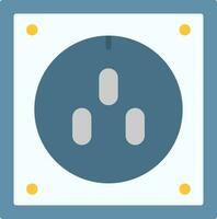 Socket Flat Icon vector